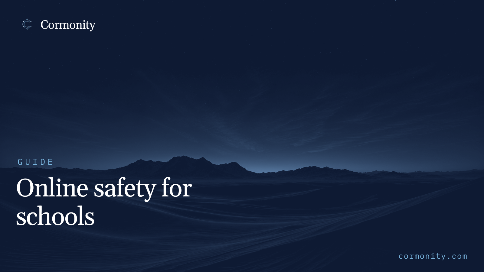 Online safety for schools: a practical guide